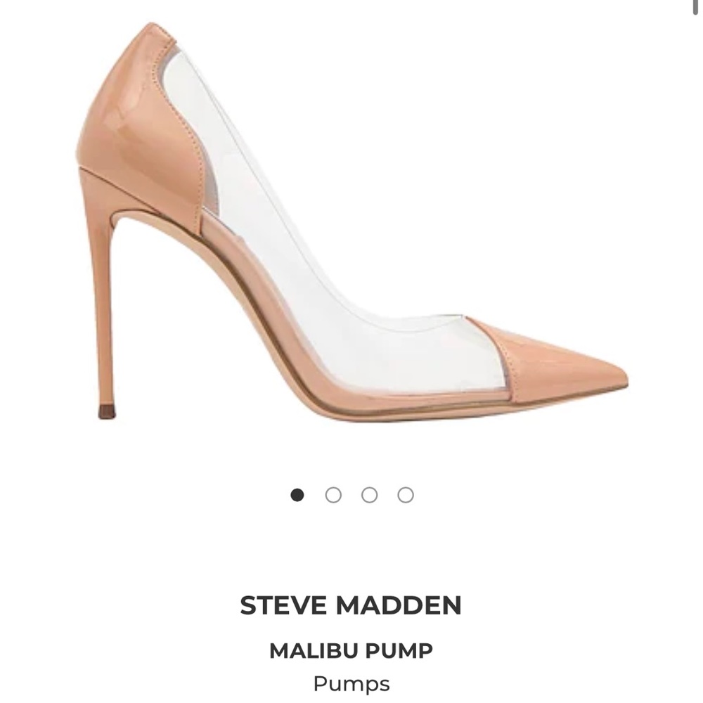 Steve Madden Malibu Blush Pump - sexy pointed toe heel neutral